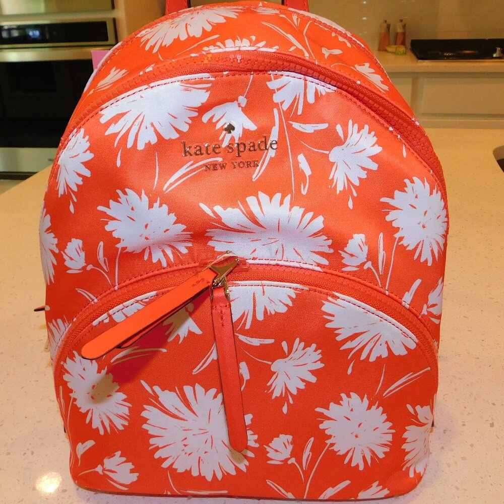 KATE SPADE BACKPACK KARISSA WILD BLOOM MEDIUM WKR00450 RETAIL $279 NEW